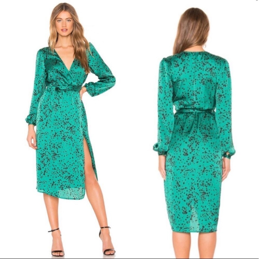 L’Academie The Darlene Midi Dress